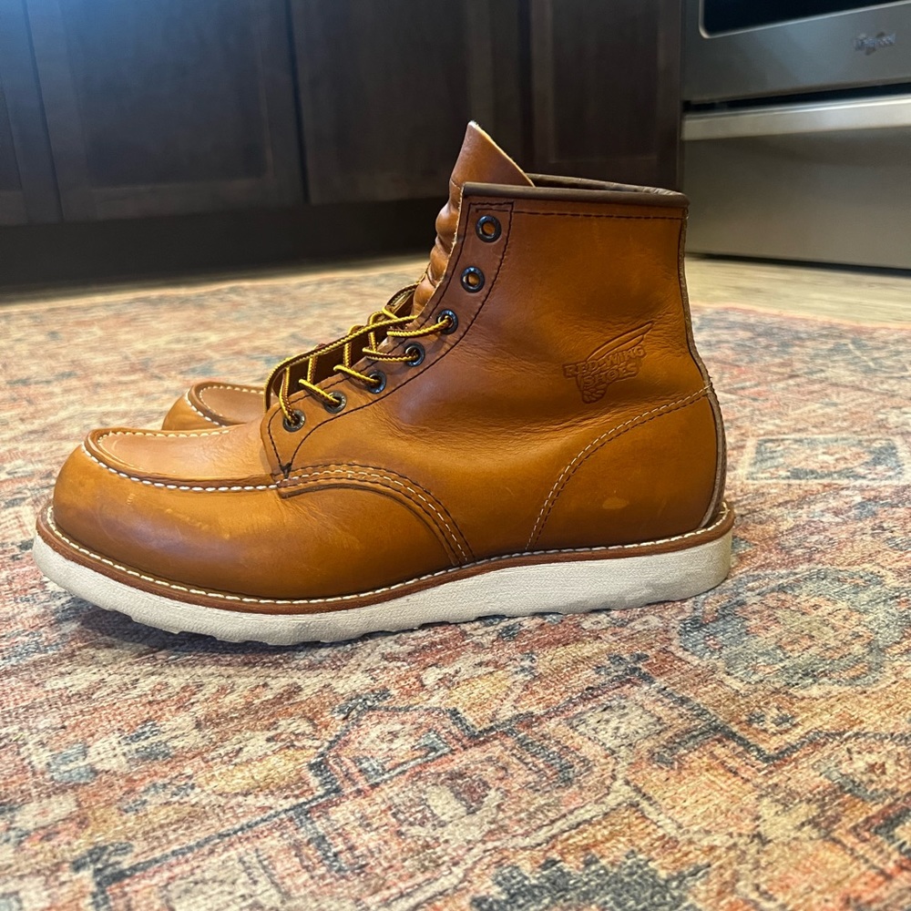 Redwing Moc Toe Boots Size 10.5